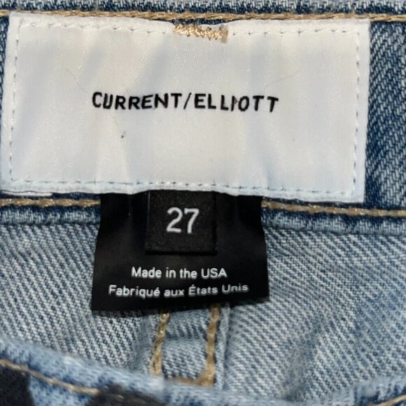 CURRENT/ELLIOTT "LOVE" Graffiti Denim Jeans - EUC - Size 27 - Picture 7 of 11